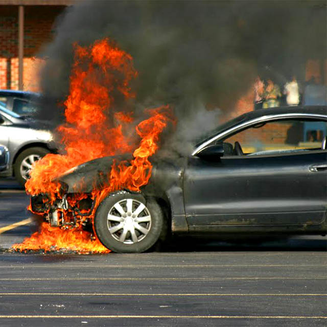 Car Fire Damage Assistance (Insurance)