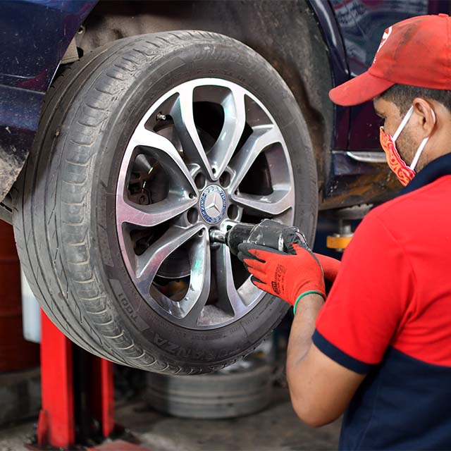 Car Tyres & Wheel Replacement (Insurance)