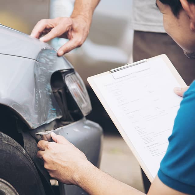 Car Doorstep Accidental Inspection