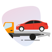 Car Flat-Bed Tow ( 20 Kms )